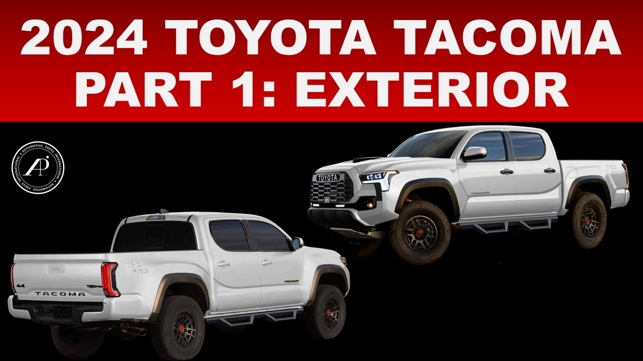 PART 1 // 4TH GENERATION 2023/2024 TOYOTA TACOMA EXTERIOR PREDICTIONS ...