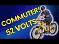 Magicycle’s Belt Drive Commuter Ebike! Full Review and Ride Footage with 52Volts/350Watts!