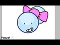 i remade dandy’s world characters into bfdi