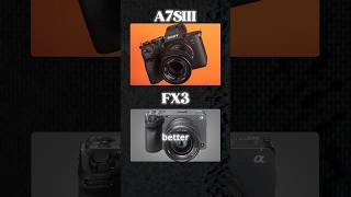 Sony a7siii is WAY BETTER Than The FX3