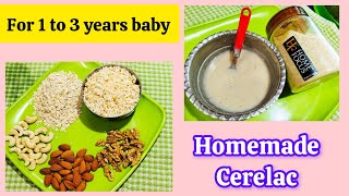 Homemade Cerelac for 1 to 3 year baby.১ থেকে ৩বছরের বেবির হোমমেইড সেরেল্যাক/সিরিয়াল |