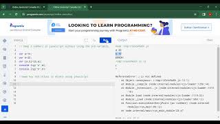Swap two numbers in JavaScript with out using 3rd variable