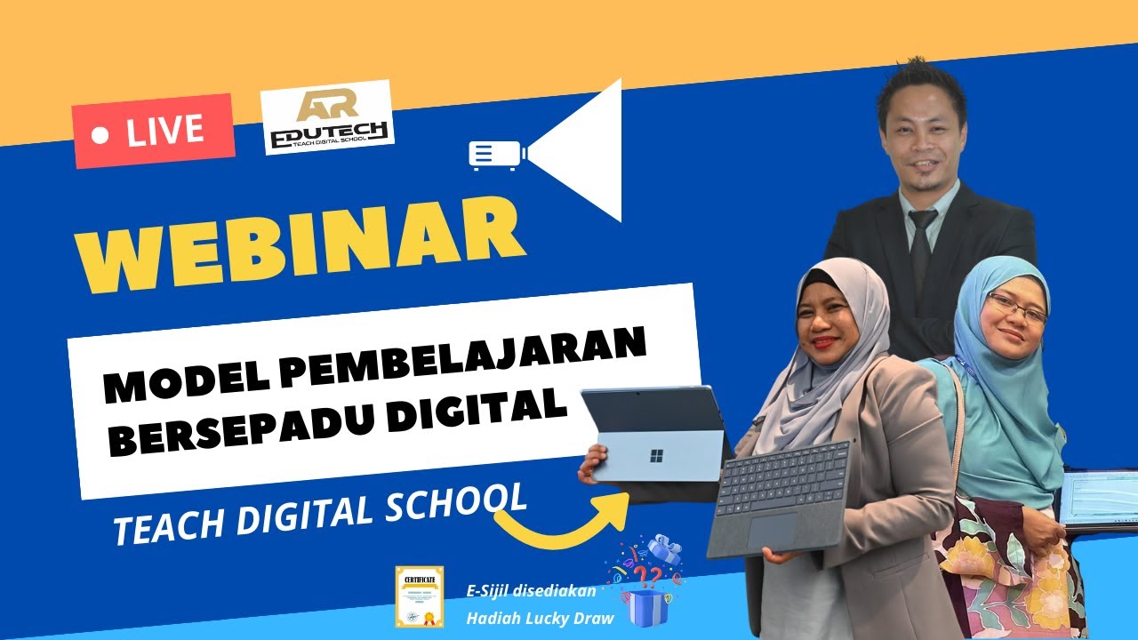 Webinar 'Teach Digital School': Model Pembelajaran Bersepadu Digital ...