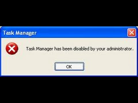 Fix Task Manager Has Been Disabled By Your Administrator In Windows 7 ...