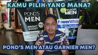 Bagus Mana Facial Wash Pria! Garnier Men VS Pond's Men