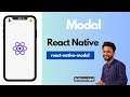 React Native Modal | How to use Modal in React Native?