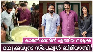 Surya Visits Shooting Set of Mammootty's Kathal-The Core | Pictures and Videos Go Viral | Jyothika