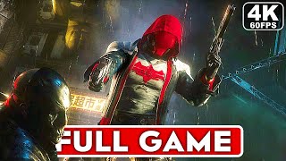 BATMAN ARKHAM KNIGHT Red Hood Gameplay Walkthrough FULL GAME [4K 60FPS PC] - No Commentary