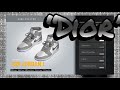 NBA 2K20 Shoe Creator - Air Jordan 1 High “Dior”