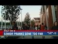 Students accused of taking pranks too far