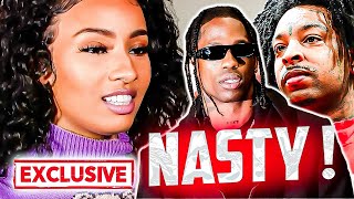 Rubi Rose Spills the Tea : Secret Relationships with 21 Savage & Travis Scott before 18