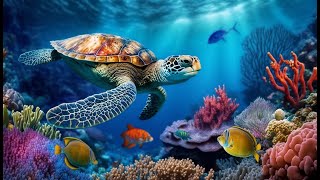 Deep Healing Music, Underwater Relaxation Music, Instant Relief from Stress and Anxiety, Calm Nature
