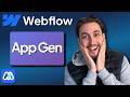 Webflow App Gen Is HERE | Vibe Coding Inside Webflow