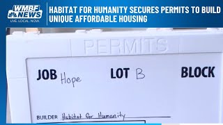 Habitat for Humanity secures permits to build unique affordable housing