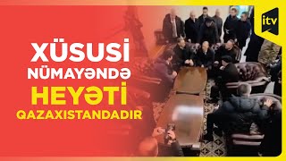 ️Azərbaycandan göndərilən xüsusi nümayəndə heyəti Aktau şəhərinə çatıb