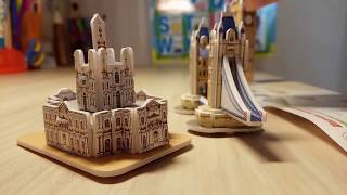 3D пазл  шедевры мировой архитектуры