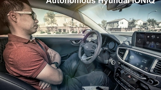 Autonomous Hyundai IONIQ Concept Highlights