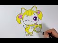 슈팅스타 티니핑 딩동핑 그리기 how to draw dingdongping