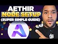 🔥How To Set Up Your AETHIR NODES! (Super Simple Guide!)