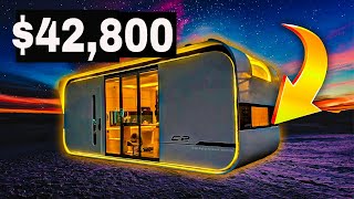 Inside a Modern Tiny House for $42,800 | Nestron Cube