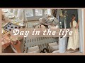 DAY IN THE LIFE | tidying, baking, organizing, & home updates!