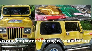 4x2 WRANGLER (R2-MAZDA) POWER STEERING W/ SOUND SETUP W/ AIRCON