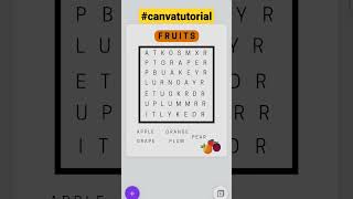 Word Search Interiors for Amazon KDP| Using Canva #usingcanva #canvatutorial #canva #