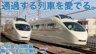 【小田急小田原線】 鶴川〜玉川学園前を通過する列車をひたすら愛でる動画。