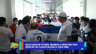 Selección Nacional de Fútbol arriba a Nicaragua