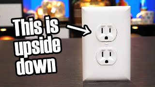 Power outlets are topsy turvy - but does it matter?