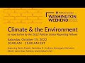 2022 Washington Weekend Round 5 | Climate and the Environment