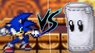 Sonic vs SandBag (Sprite Test)