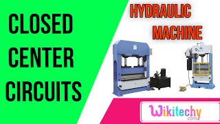 what is closed center circuits | hydraulic machines interview tips | wikitechy.com