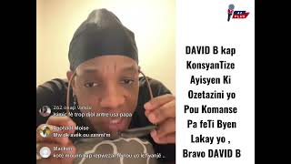 DAVID B kap Fe Rale Zorey Ayisyen Ki Nan Amerika [ USA ] , Byen Pale David B