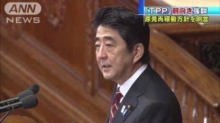 TPP交渉参加に前向き強調　安倍総理が施政方針演説（13/02/28）