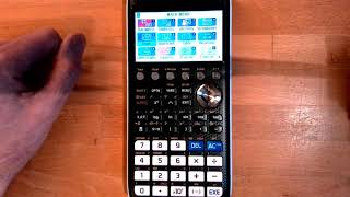 Setting up your Casio fx-CG50