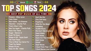 Música Pop En Inglés 2025 🎧Ed Sheeran, Bruno Mars, Dua Lipa, Adele, Maroon 5, Rihanna, The Weeknd