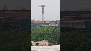 top view of New Parliament House Construction