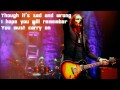 I Know It Hurts by Alter Bridge Lyrics