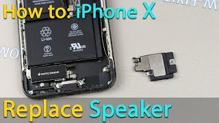 iPhone X Speaker Replacement | DIY Step-by-Step Guide