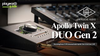 [RecordingTimes 727회] Universal Audio Apollo Twin X DUO Gen 2 1편