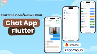 Flutter Chat App with Firebase - Real Time Chat, Video and Audio Call, ZEGOCLOUD, Riverpod