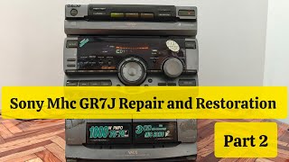 Sony GR7J Repair and Restoration Part 2