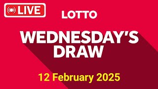 The National Lottery Lotto Draw Live results from Wednesday 12 Feb 2025 | tonight's lotto Draw live