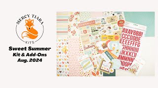 MTK Sweet Summer Scrapbooking Kit Reveal