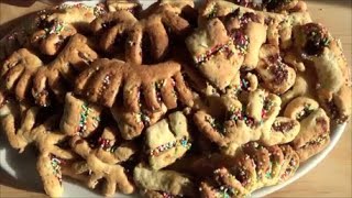 ricette di Natale Biscotti con i fichi (Lampedusa-Sicilia)Buccellati  cucciddati Sizilien Sicile