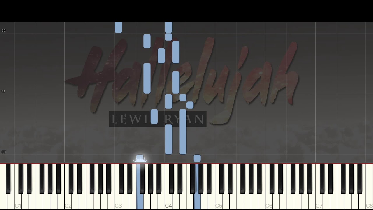 Hallelujah (Leonard Cohen) - Easy Piano Arrangement | Lewis Ryan - YouTube