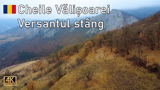 Traseu de Drumetie Cheile Valisoarei(Aiudului) - Circuit pe versantul stang spre Varful Data(4K UHD)