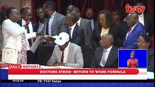 How the government negotiated a deal breaking agreement ending the doctors strike