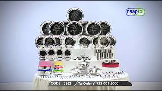 101 Pcs Royal Designer Steel Dinner Set (Code:6862) DEMO VIDEO 13702